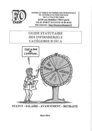 Guide statutaire des IDE catégorie A et B  FOCASVP