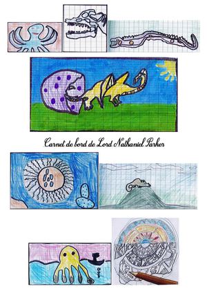 Carnet de bord de lord Nathaniel Parker