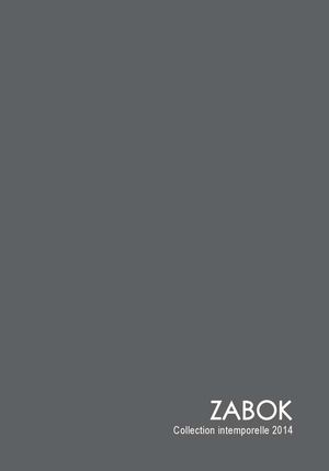 Bijoux Zabok - Intemporel 2014