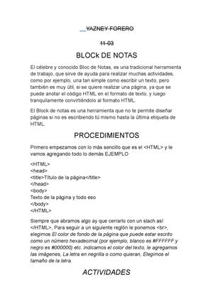 block de notas