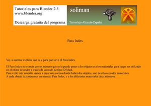 Blender - Pass Index