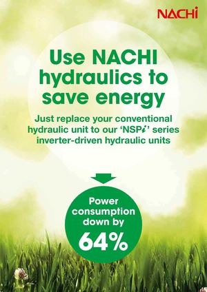 NACHI  'NSPi'  inverter type power unit for machine tools