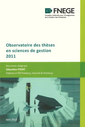 Observatoire des Thèses - Edition 2012