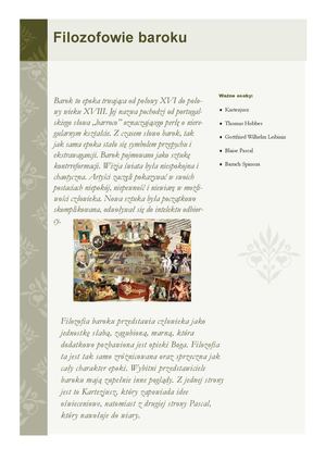 Filozofowie baroku