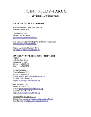 POINT Order Entry Instructions