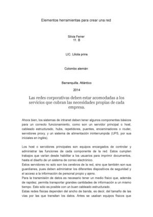 Herramientas para crear una red