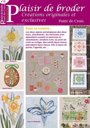 Plaisir de broder n° 32