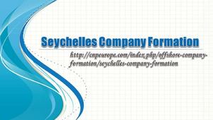 Seychelles Company Formation
