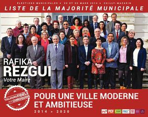 Rafika REZGUI - Majorité municipale Toujours fidèle aux Chiroquois