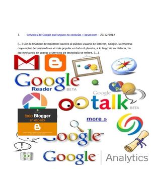 Servicios de Google