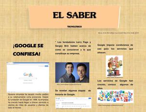Periodico El SABER Tecnológico 