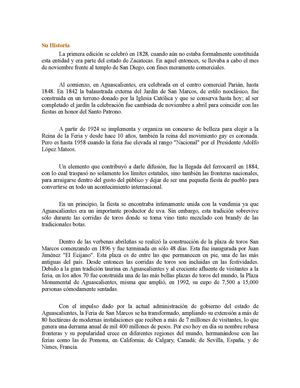 Historia de la Feria de San Marcos