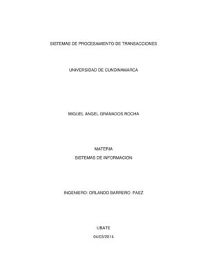 Sistemas de procesamiento de transacciones