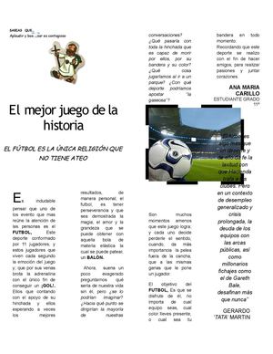 (6) ARTICULO DEPORTIVO