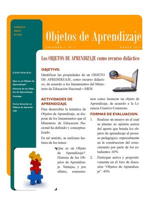 Objetos de Aprendizaje