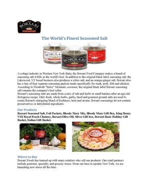 The World’s Finest Seasoned Salt