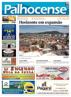 Jornal Palavra Palhocense - Edição 426