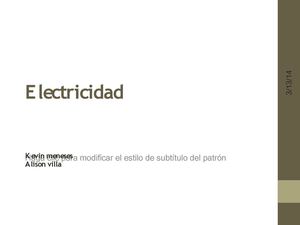 Electicidad