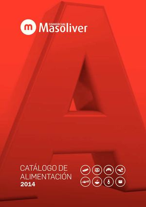 Comercial Masoliver Alimentación 2014