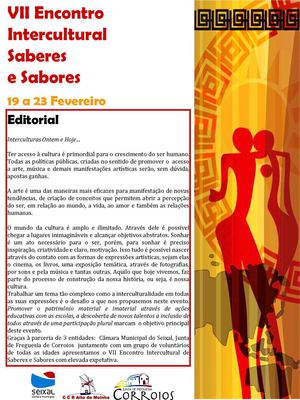 VII Encontro Intercultural Saberes e Sabores