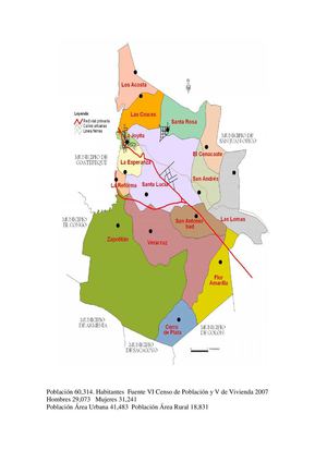 Mapas de Ciudad Arce