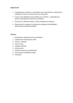 ATENCIÓN AL CLIENTE