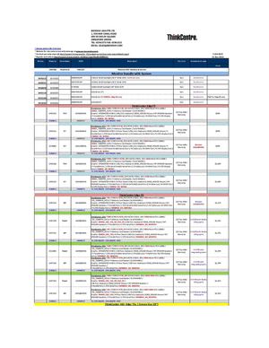 LENOVO THINKCENTRE DESKTOPS