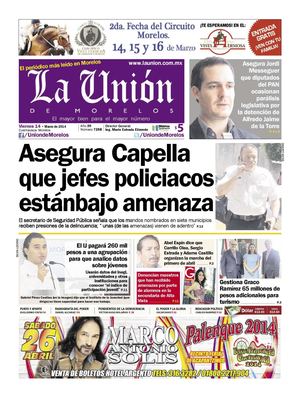 La Unión de Morelos 14 Marzo 2014
