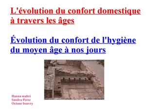 L'evolution des toilettes a travers le temps