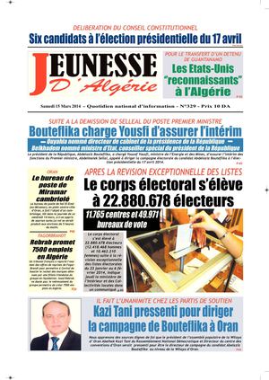 jeunesse d'algerie