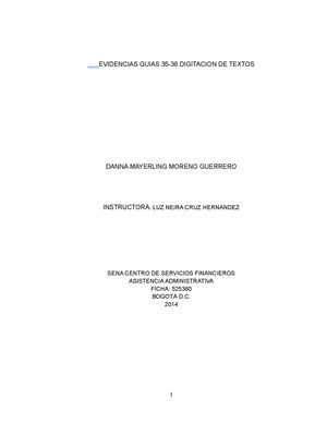 DIGITACION DE TEXTOS 