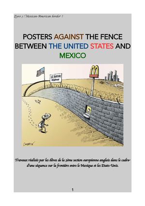 Mexican-American border posters