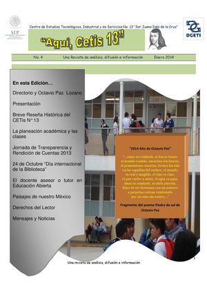 Aquí CETis 13 No. 4