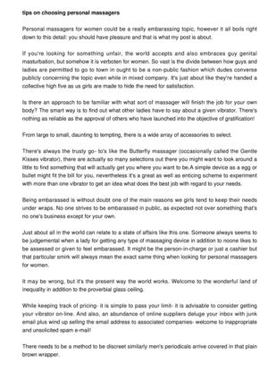 The Best types of Personal Massagers for Women
