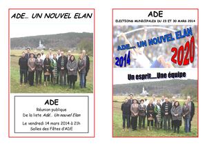 Adé, un nouvel élan