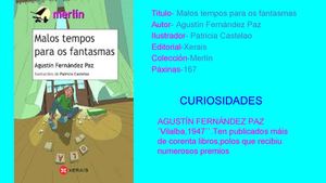 Malos tempos para os fantasmas