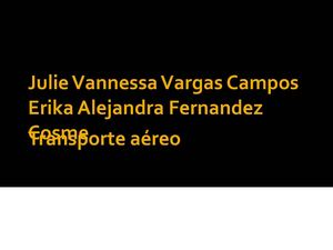 transporte aereo.