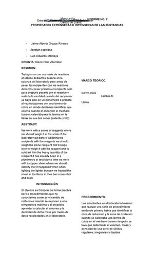 taller de química laboratorio # 2 con errores Uniminuto 