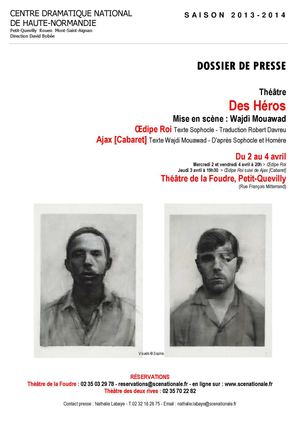 DES HEROS / Sophocle - Wajdi Mouawad