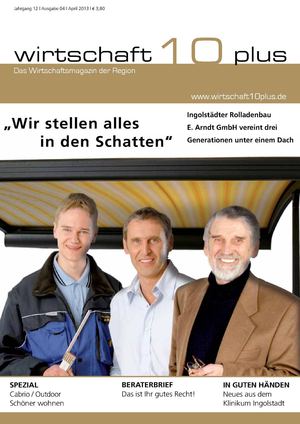 Wirtschaft10plus April 2013