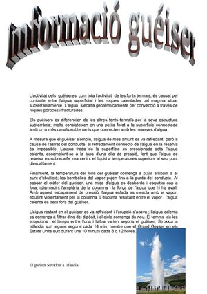 informació guèiseres
