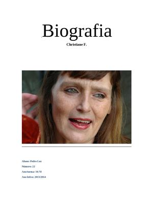 Biografia de Christiane F.