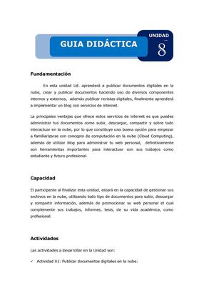 PUBLICACIÓN DE DOCUMENTOS DIGITALES