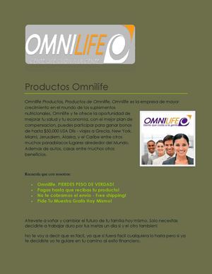 Omnilife Productos
