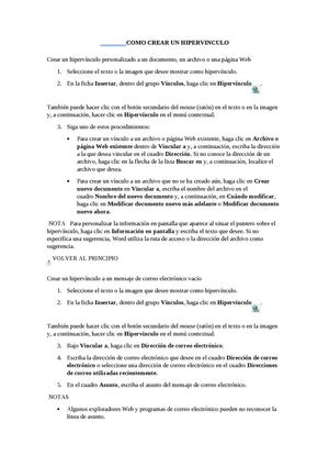 como crear un hipervinculo