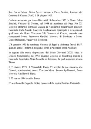 Biografia pietro severi