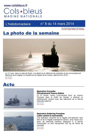 Cols bleus hebdo n°08