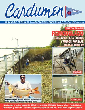 Revista Cardúmen Nro. 270 - Asociación Argentina de Pesca AAP