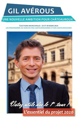L'essentiel du projet 2020, le programme de Gil Avérous