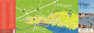Plan de l'Aiguillon sur Mer (Vendée) - 2014 - OFFICE DE TOURISME DE L'AIGUILLON SUR MER